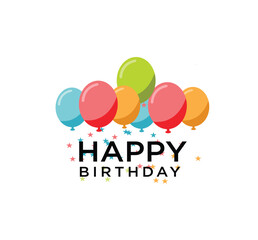 logo birthday