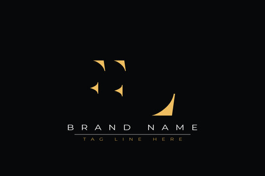 FFL abstract letter logo design. This logo is designed by three abstract letters.