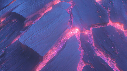 Enigmatic wooden texture with radiant purple light for creative design