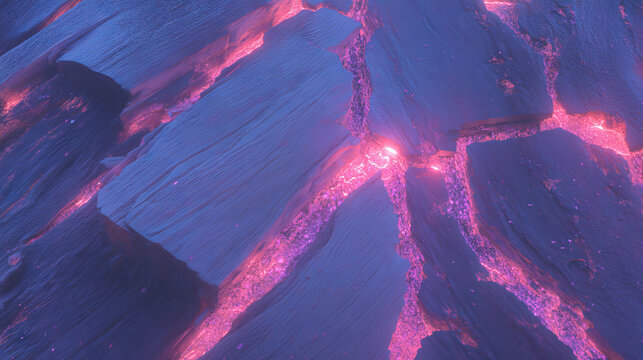 Enigmatic wooden texture with radiant purple light for creative design