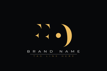FFO abstract letter logo design. This logo is designed by three abstract letters.