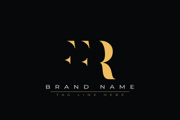 FFR abstract letter logo design. This logo is designed by three abstract letters.