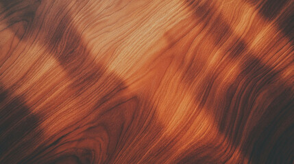 Obraz premium Warm cherry wood texture with cathedral grain for design and craft inspiration
