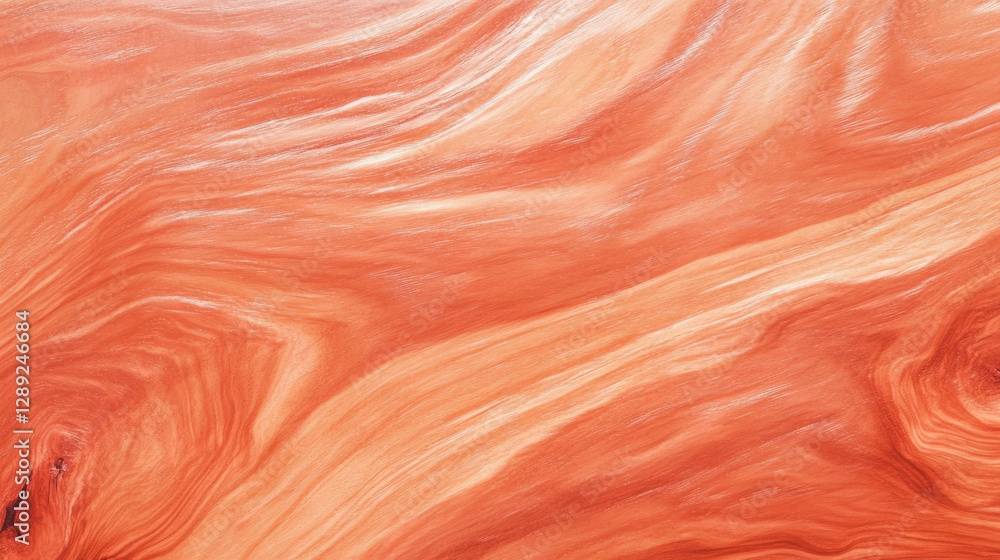 Poster cherry wood surface with smooth varnish - natural texture for design