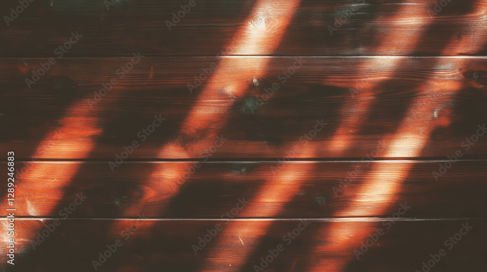 Poster rustic cherry wood texture with natural uneven color surfaces for design