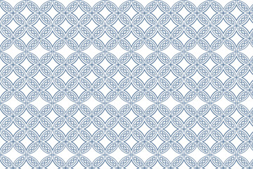 Geometric Seamless Pattern Vector Illustration Background