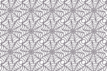 Optical Illusion Stripes Seamless Pattern Vector Illustration Background