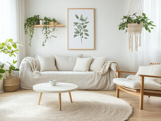 Scandinavian Serenity: Bright and Natural Dining Space
