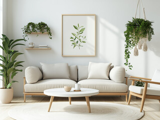 Scandinavian Serenity: Bright and Natural Dining Space