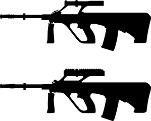 Aug illustration silhouette