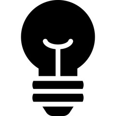 Light Bulb Sign, Idea Icon
