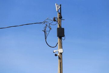 Fototapeta premium cctv security camera