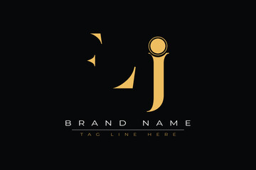 FLJ abstract letter logo design. This logo is designed by three abstract letters.