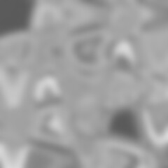 An neutral grayscale abstract wavy grunge texture background.