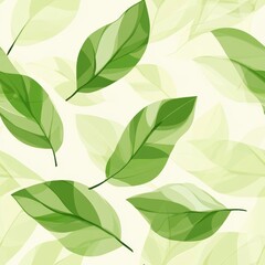Repetitive seamless pattern of leaf foliage for fabric design.