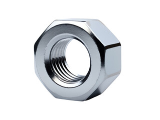 Isolated Steel Nut