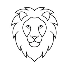 lion face