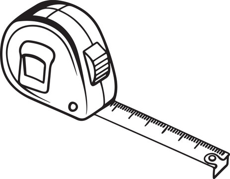 recommend clip art: measuring tape Tool for carpentry work