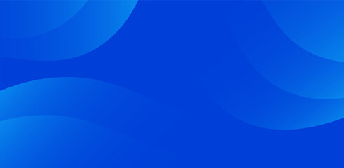 Modern background template with light blue and blue gradient, circle effect, suitable for background, wallpaper. Eps10