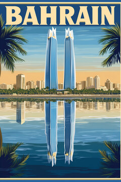 Middle East Travel Posters. Tourism travel Poster. Duabi Posters.