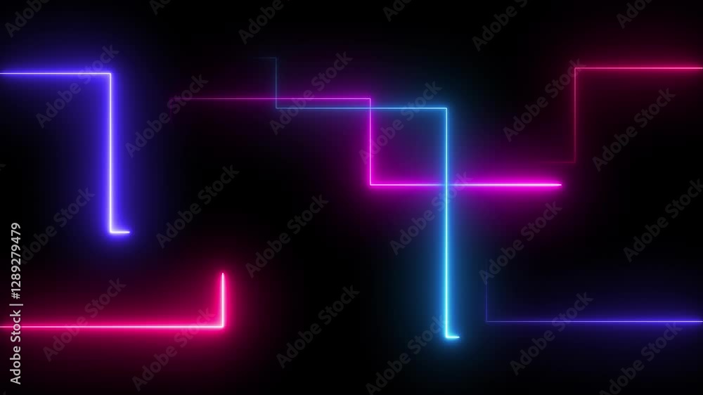 Poster abstract neon studio background in bright colors. colorful neon template soft color background live 