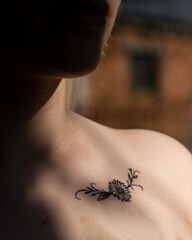 Tattoo on shoulder