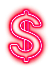 PNG Neon glowing bright light.