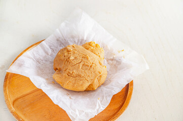 きな粉の蒸しパン