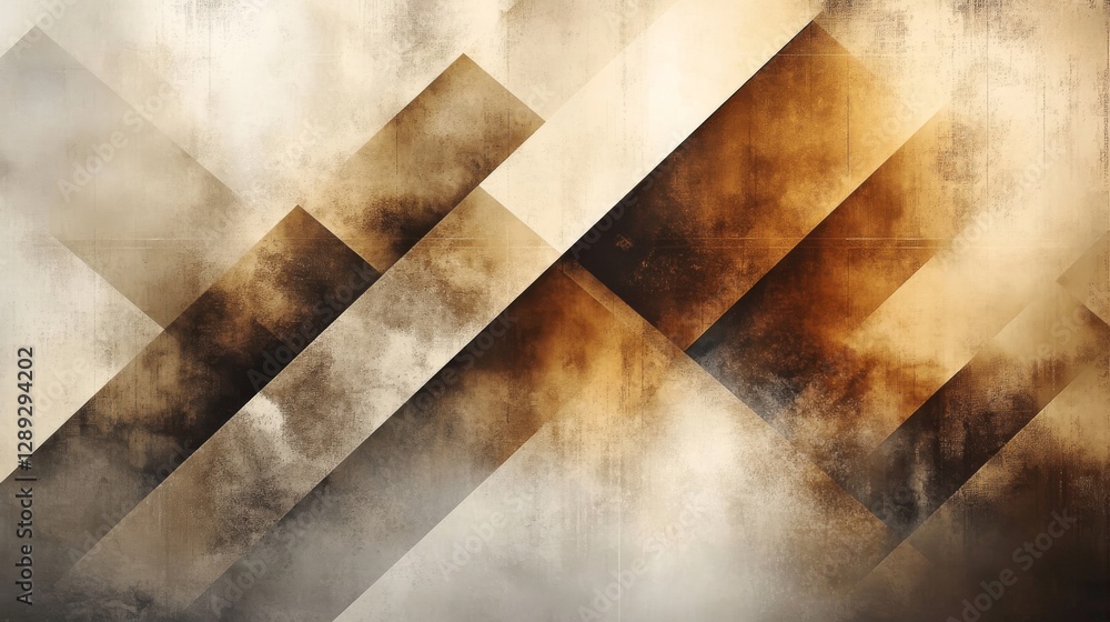 Aufkleber diagonal lines and shapes forming an abstract graphic design pattern