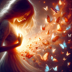 having butterflies in your stomach idiom