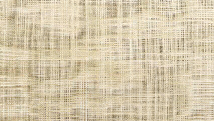 Fototapeta premium Linen fabric texture in neutral tones for design backgrounds, copy space 
