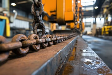 Using special limiters for handling heavy materials with machinery. 