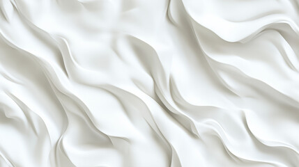 Fototapeta premium White silk fabric texture seamless pattern background