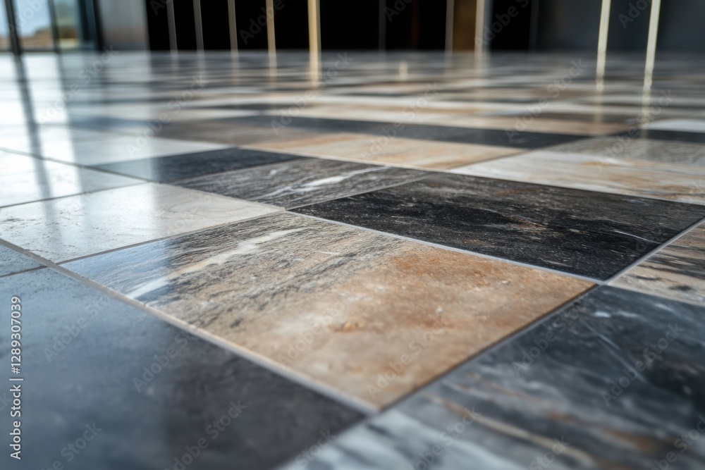 Aufkleber stone tiles with clear patterns and texture.