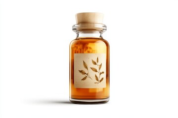 Almond Oil Benefits in Glass Vial