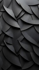 Obraz premium Abstract dark grey scales texture background