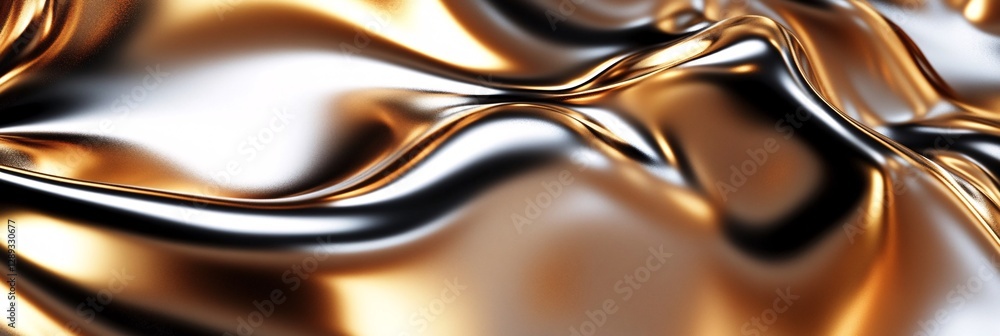 Poster sleek and modern metallic surface with subtle reflective patterns