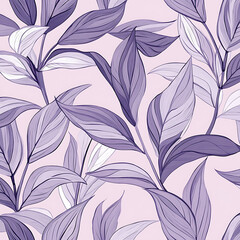 seamless vector flower pattern on grey background
