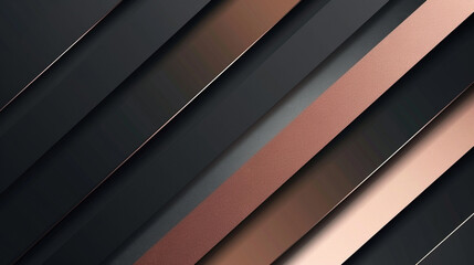 Obraz premium A minimalist gradient abstract layout with diagonal transitions from deep teal to silver with metallic reflections.