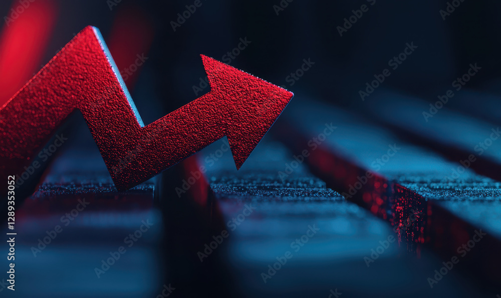 Poster exploring growth strategies in business: visualizing success through data analytics and financial pl