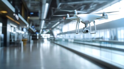 Autonomous Drones Patrolling Global Airport Airspace for Medical Emergencies