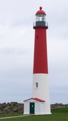 Red And White Lighthouse