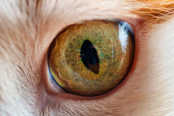 Portrait of cats in their home environment