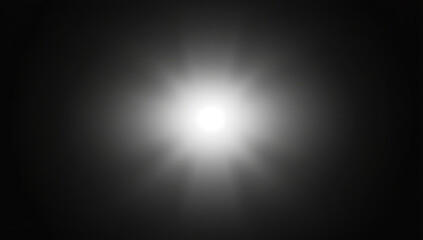 Vignette edges on transparent background in 16:9 aspect ratio 
