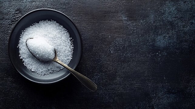 Nitrate Salt Displayed Elegantly in a Rustic Setting