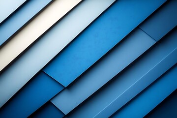 Fototapeta premium Abstract Background Design with Layered Blue and White Tones