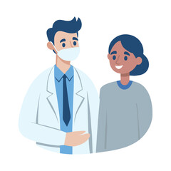 Doctor Check Up Female Patient Medical Consultation