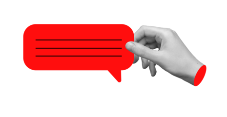 Review of bad customer experience. Negative feedback and complaints about service, rating, and reputation. Unhappy consumer with low score and unsatisfied assessment. Isolated on white background.