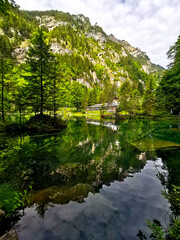 Obraz premium petit lac de montagne