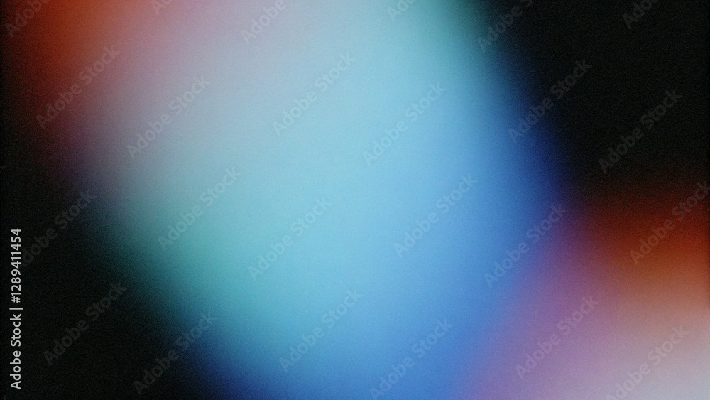 Poster abstract blurred gradient background displaying a spectrum of colors